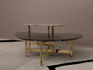 OMAN - Marble coffee table for living room _ International Marmi